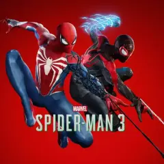 Spider-Man i Miles Morales w akcji, gotowi do walki w grze Spider-Man 3 PS5.