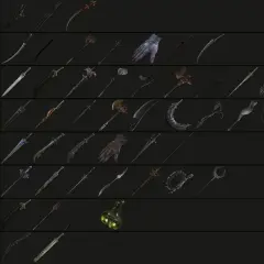 Ranking broni z Elden Ring: od najlepszych (S) do najgorszych (D). Znajdziesz tu miecze, kosy i inne oręże, które pomogą Ci w walce.