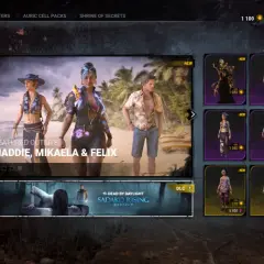Wpisz kody do dbd, aby odblokować nowe stroje i DLC. Widoczne są stroje dla Haddie, Mikaeli i Felixa.
