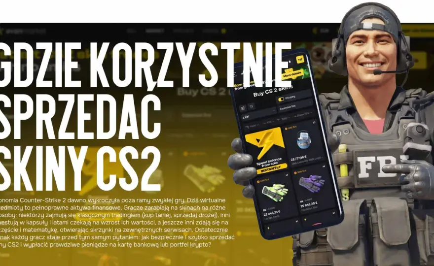 Gdzie sprzedać skiny CS2 i wypłacić pieniądze?