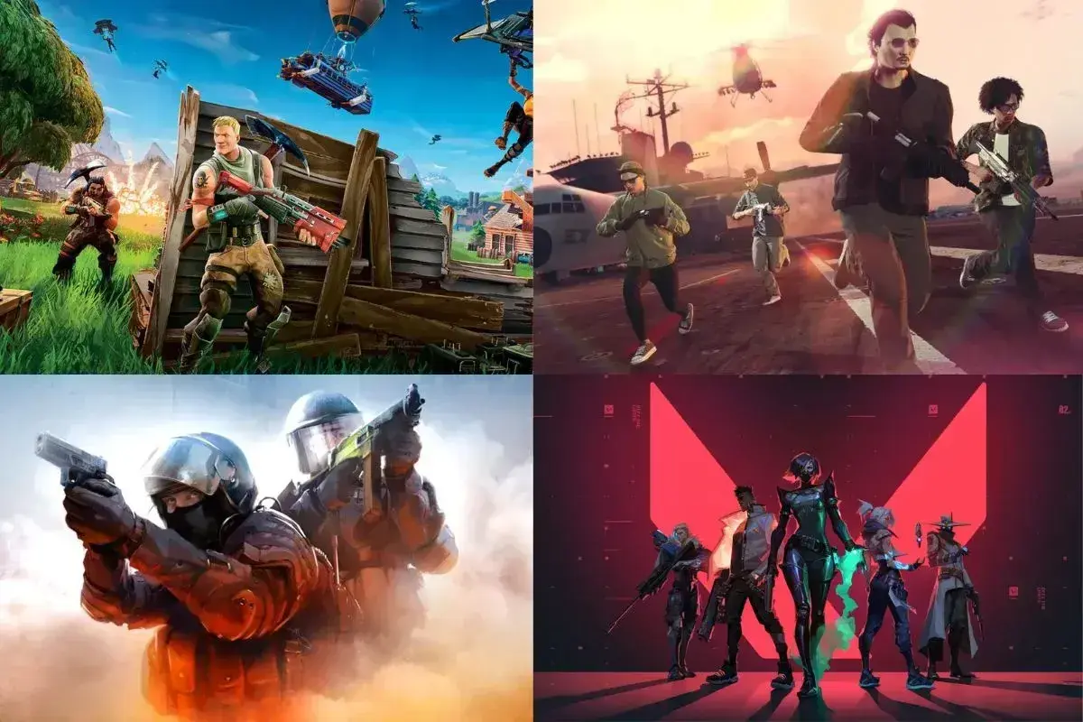 Fortnite, GTA V, CS:GO i Valorant – cztery fajne gry na PC, które wciągną Cię na długie godziny.